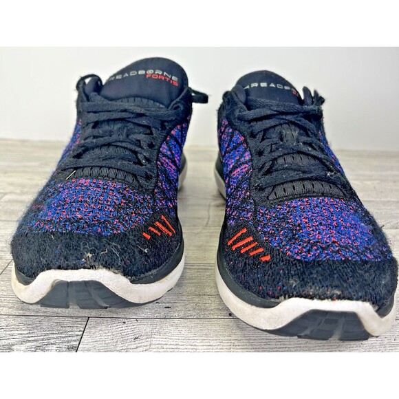 Under Armour Threadborne Fortis 3 Running Shoes Women's 9 Black Purple 1295768 - Picture 5 of 10